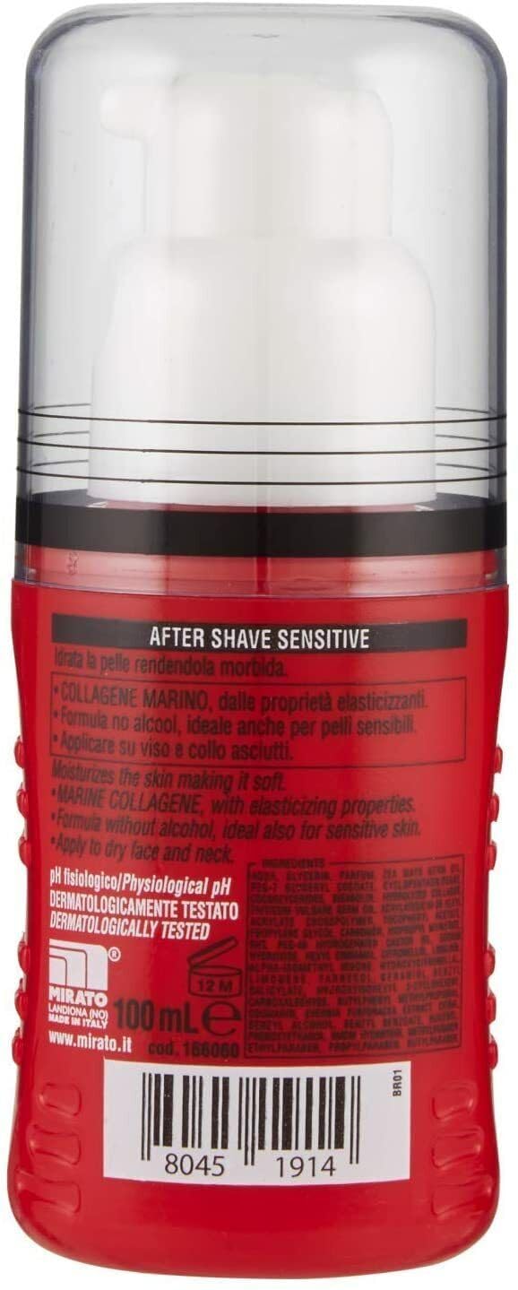 Intesa Pour Homme Baume après-rasage Sensitive Balsamo Dopobarba hydratant, sans alcool, 4 x 100 ml + Italian Gourmet polpa 400 g