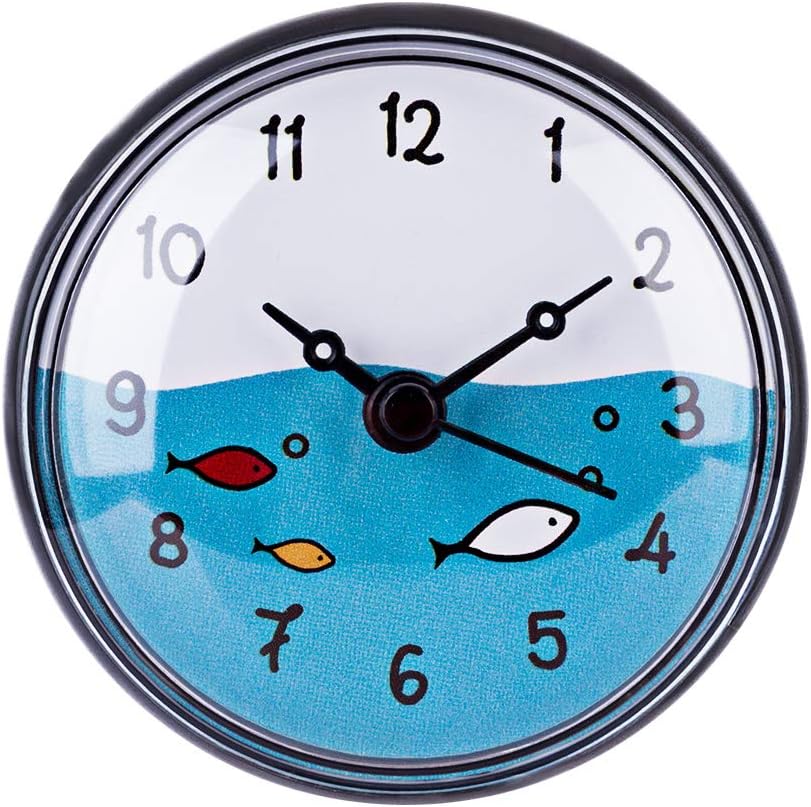 Haoun Mini Size Waterproof Shower Clock with Suction Cup