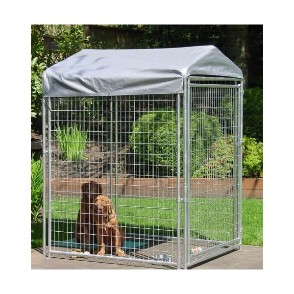 Dog Kennel Cover WeatherGuard Small All Season Dog Run Cover & Roof