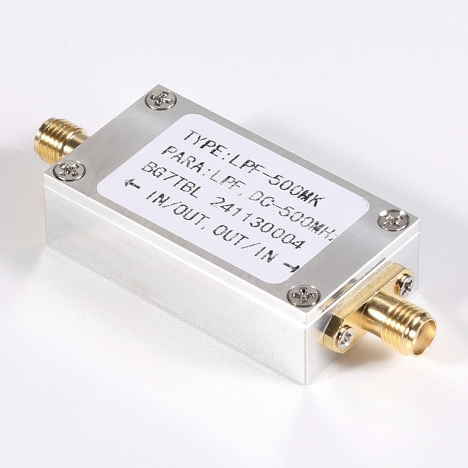 Low Pass Filter LPF-500MK SMA Interface DC- 500MHZ