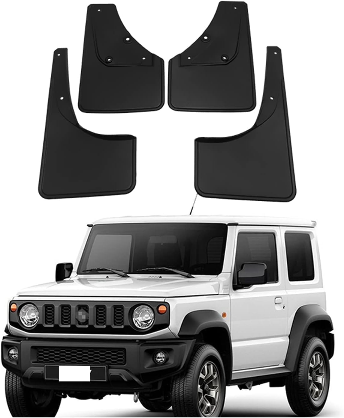WeiYH No Drill Mud Flaps for Car Front Rear Wheel for Suzuki Jimny Sierra JB74 JB64 2019-2023 2022