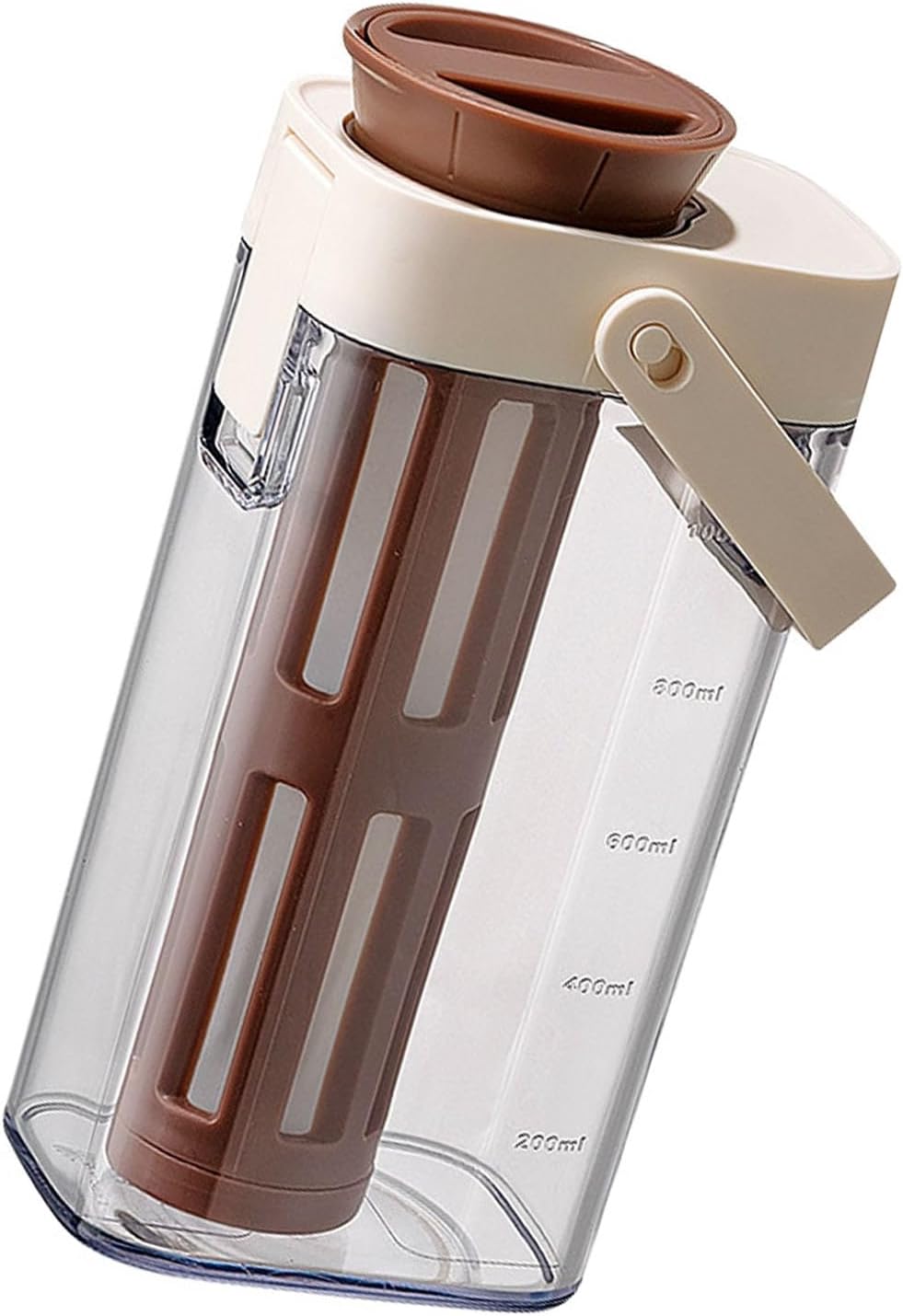 1000ml Cold Brew Coffee Maker With Filter Leak Proof Large Capacity Teas Container With Handle For Home Office Use Office Use Cold Brew Glass Pot
