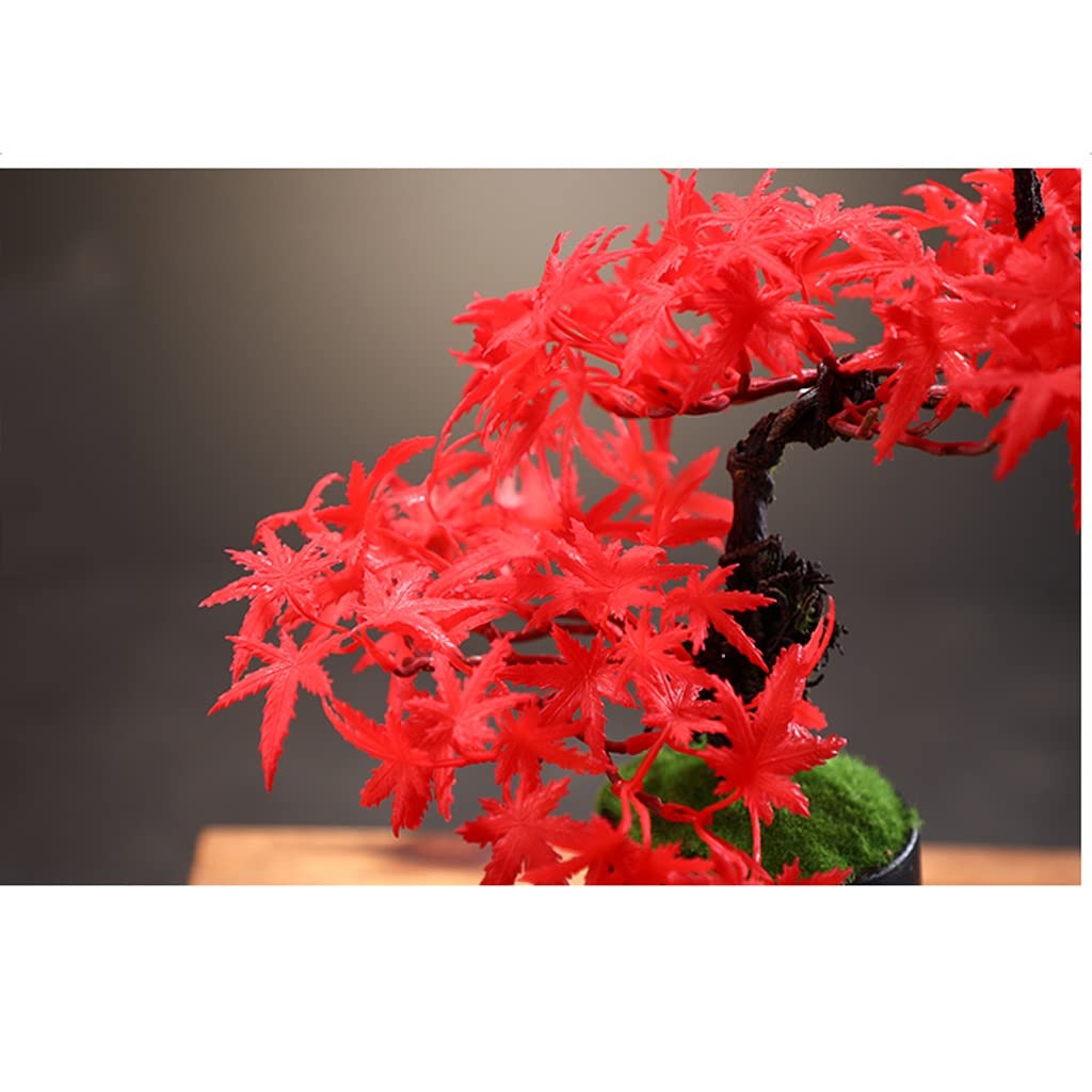 Artificielle Bonsaï Bonsaï plantes artificielles fausses plantes ornements décoratifs for la maison salon porche ferme intérieur extérieur (20,87x 4,72x 10,63 pouces) Plante Artificielles(C)