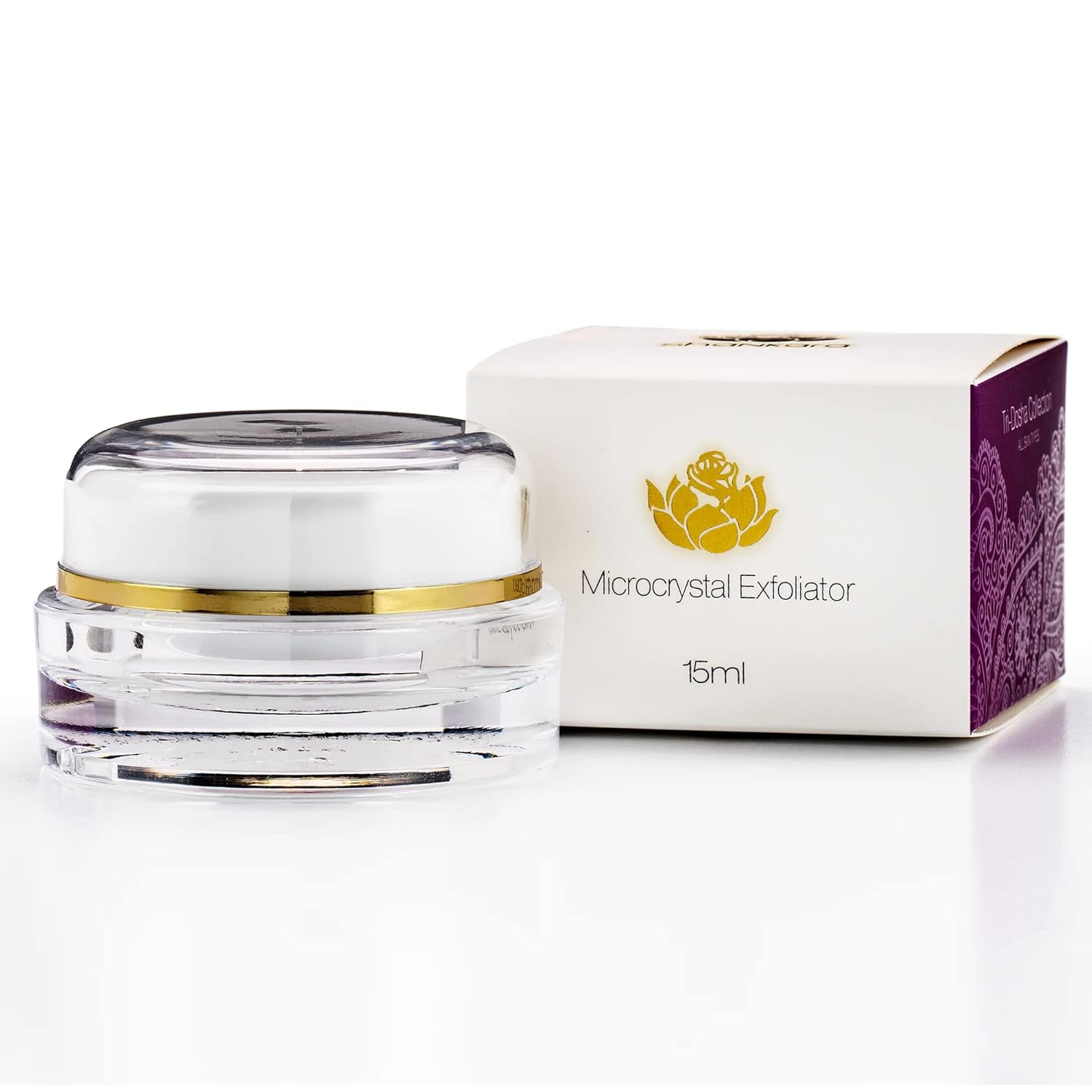 Shankara Exfoliating Face Scrub For Women & Men with Algae-Aloe Gel, Turmeric, Lavender & Papaya – Perfect Face Exfoliator For Purifying Skin, Dead Skin Scars & Rejuvenating Skin (15 ml)