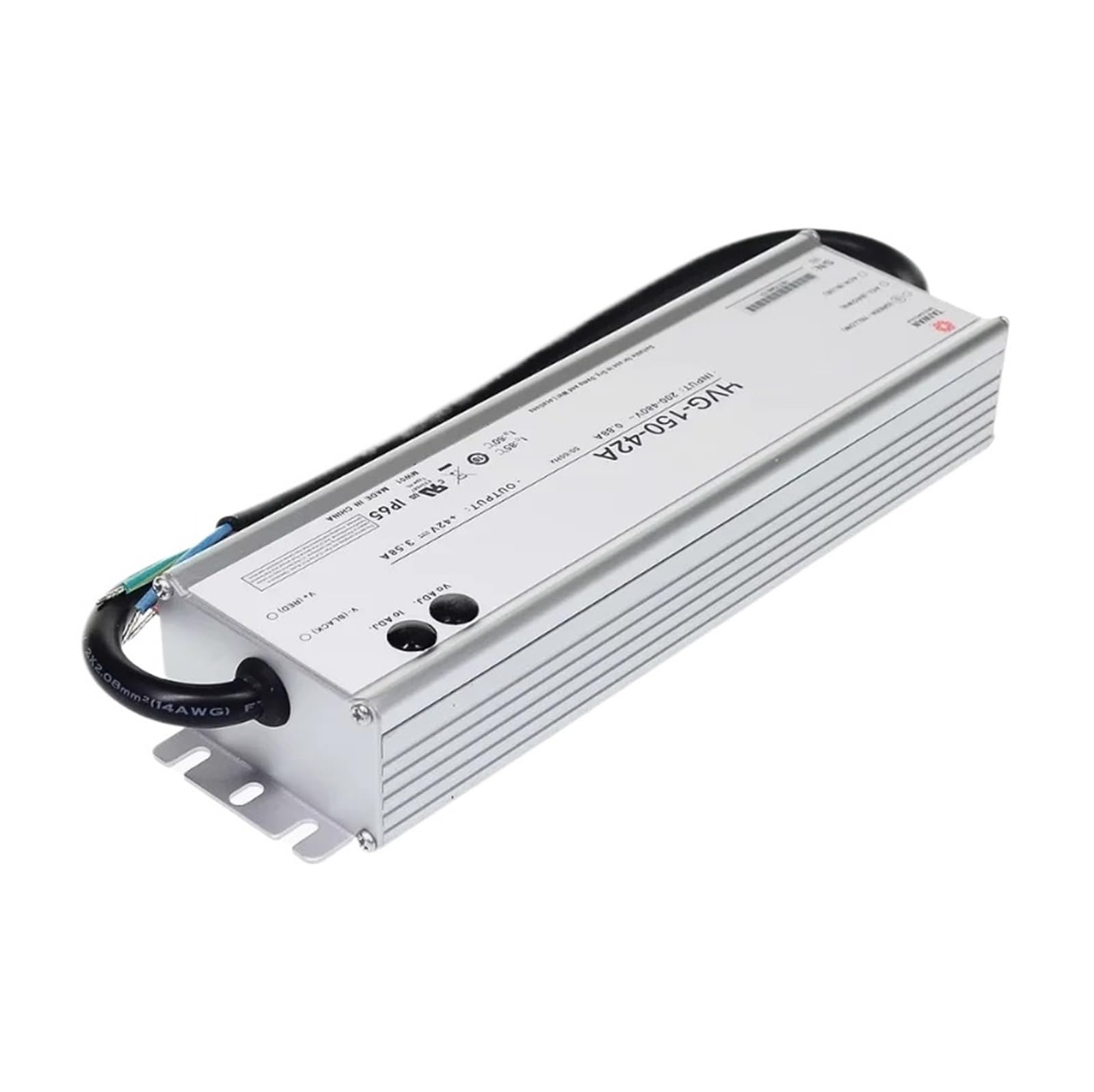 BRODEFUP 150W Constant Voltage + Constant Current LED Driver HVG-150 12V 15V 20V 24V 30V 36V 42V 48V 54V(HVG-150-48A 48V)