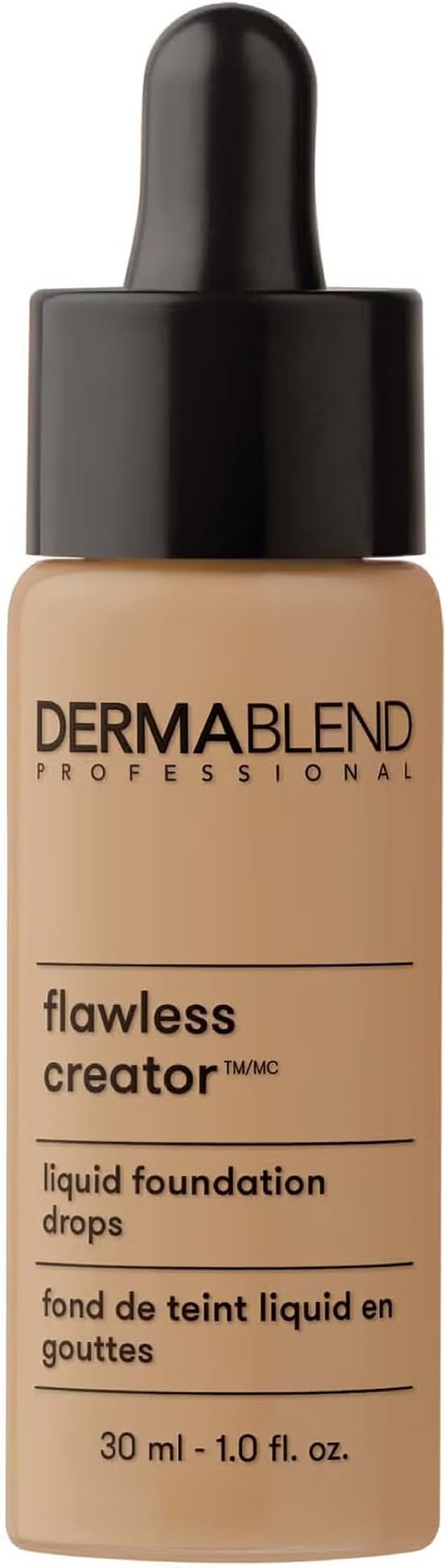 Flawless Creator Multi-Use Liquid Foundation Makeup, Full Coverage Lightweight Buildable Foundation, Natural Finish, 1 Fl oz.