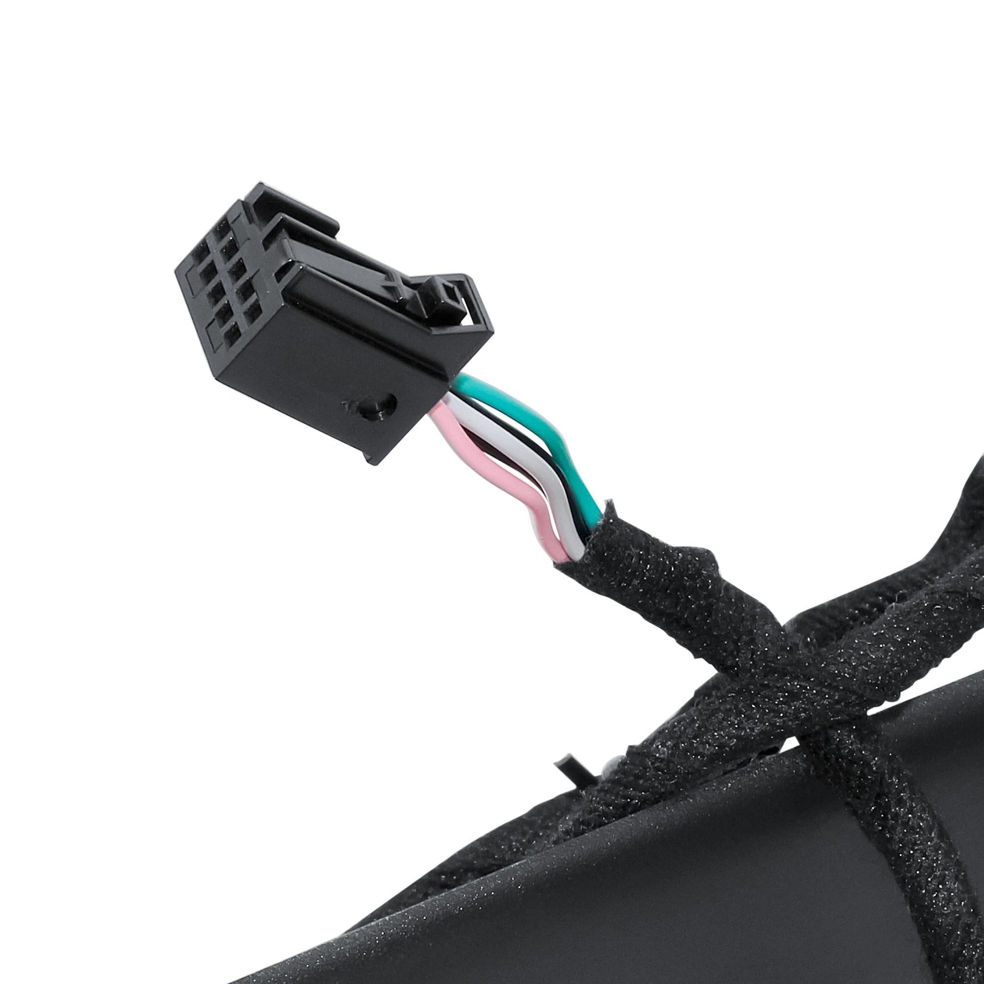 Retrovisor exterior izquierdo lado conductor, eléctrico y calefactable, sin intermitente, plegable manualmente, parte trasera estructurada con cubierta Apto para Mercedes Vito W447 2014–2025