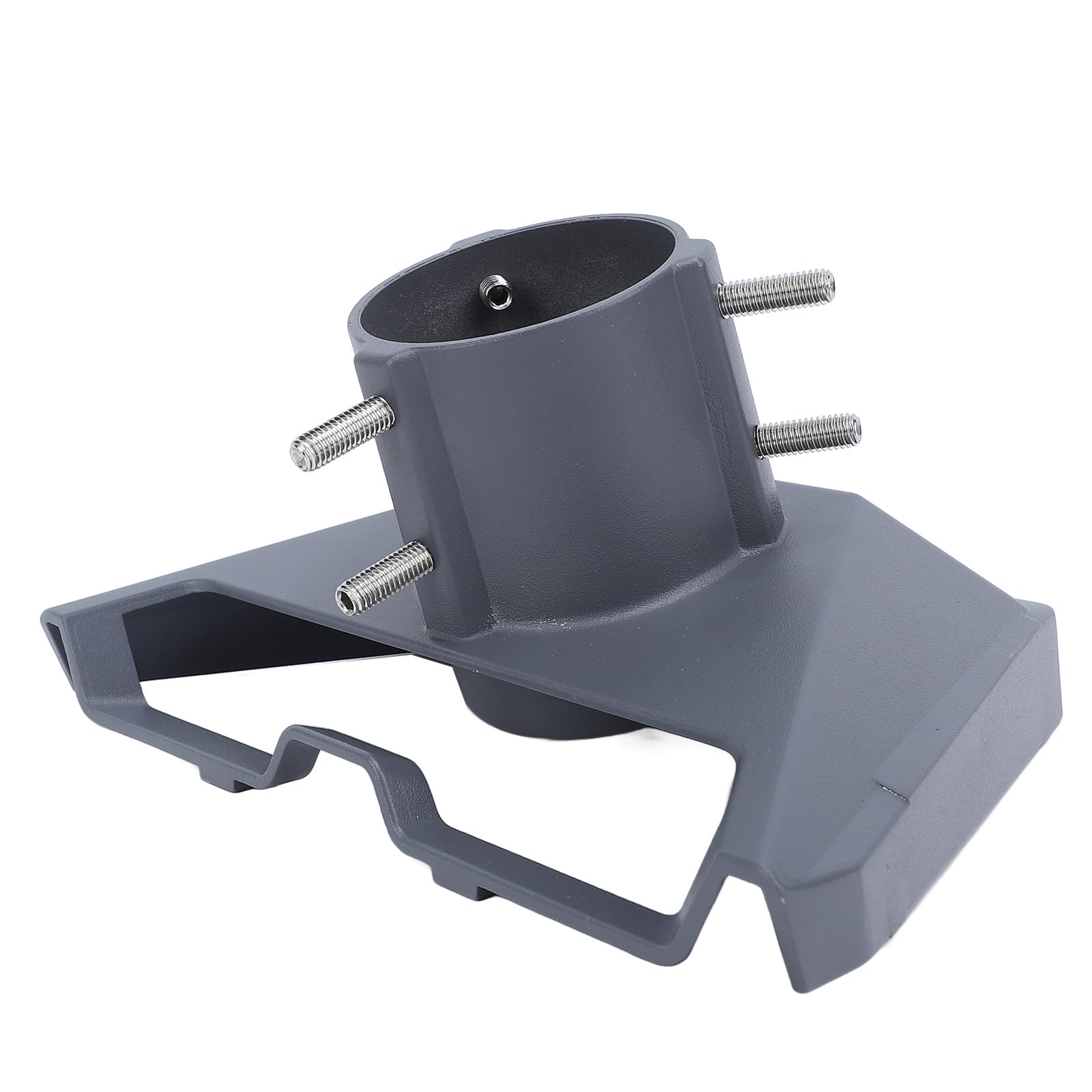 Jelquix Satellite Pipe Adapter Mounting Kit, Aluminum Alloy Satellite Roof Mount Kit, Strong Support Signal Mount Bracket for Gen3 Antenna, Including Mounting Accessories