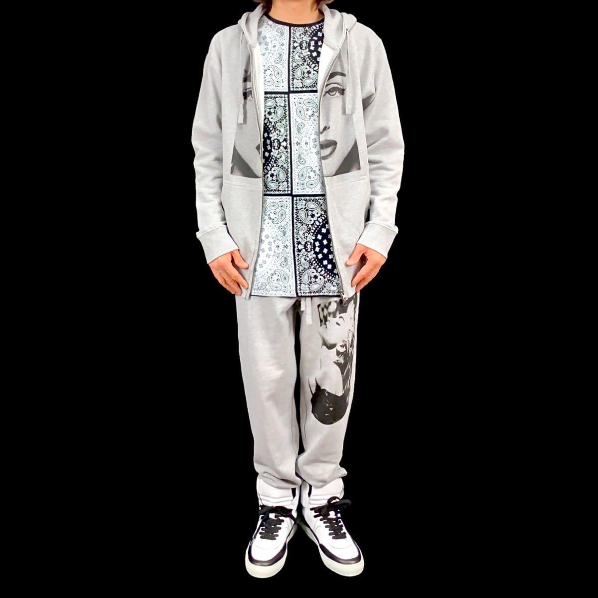 Amazon.co.jp: マドンナ 洋楽 クイーンオブポップ 顔ドアップ パーカー  