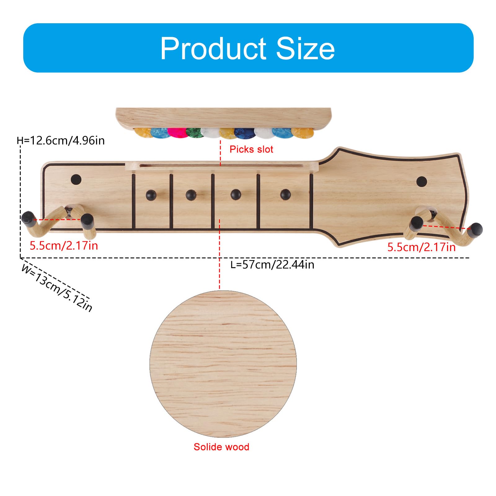 Haltbarkeit Gitarrenhalter Verstellbarer Ausstellungsständer ﻿Ukulelen Aufhängerständer für Musikraumdekoration Multifunktionale Gitarrenwand