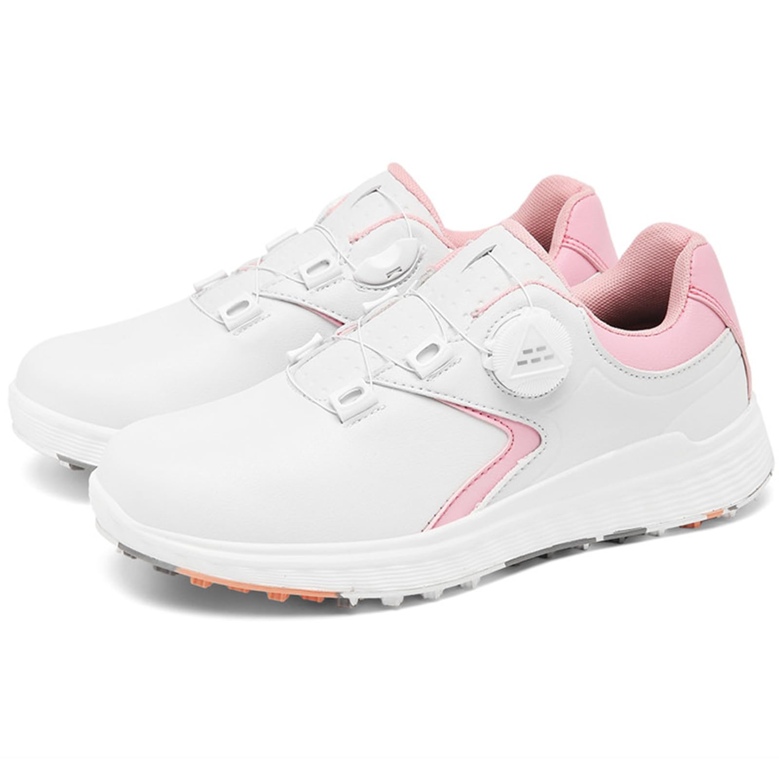 SDEQA Zapatos de Golf para Mujer no Clavos Transpirables Impermeables Antideslizantes Calzado de Golf