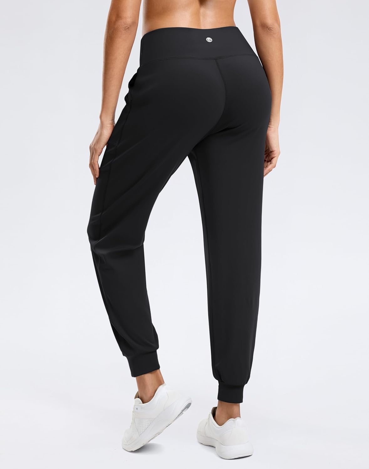 G Gradual Women's Joggers Zip Pockets Drawstring Gym Sweatpants High Waisted Tapered Pants for Workout, Travel, Lounge - Image 3