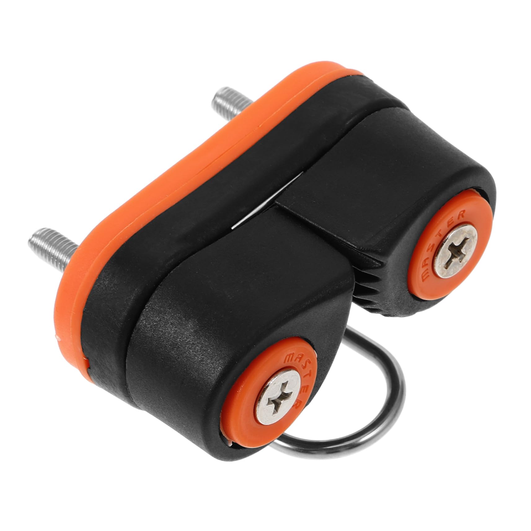 Hemoton Nylon Cam Cleat Roller Rope Clamp Fast Entry Rope Cleat for Fitness Supplies Durable Double Nylon Design for Efficient Rope Management Home Gym and Sailing Applications