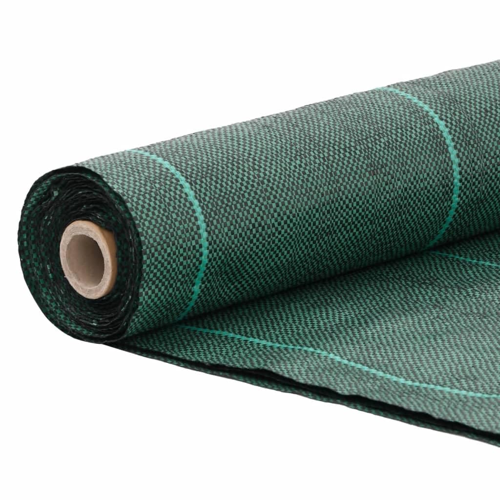 Genérico Membrana de malezas PP Verde 2x100 m, Mallas antihierbas Verde,4005266