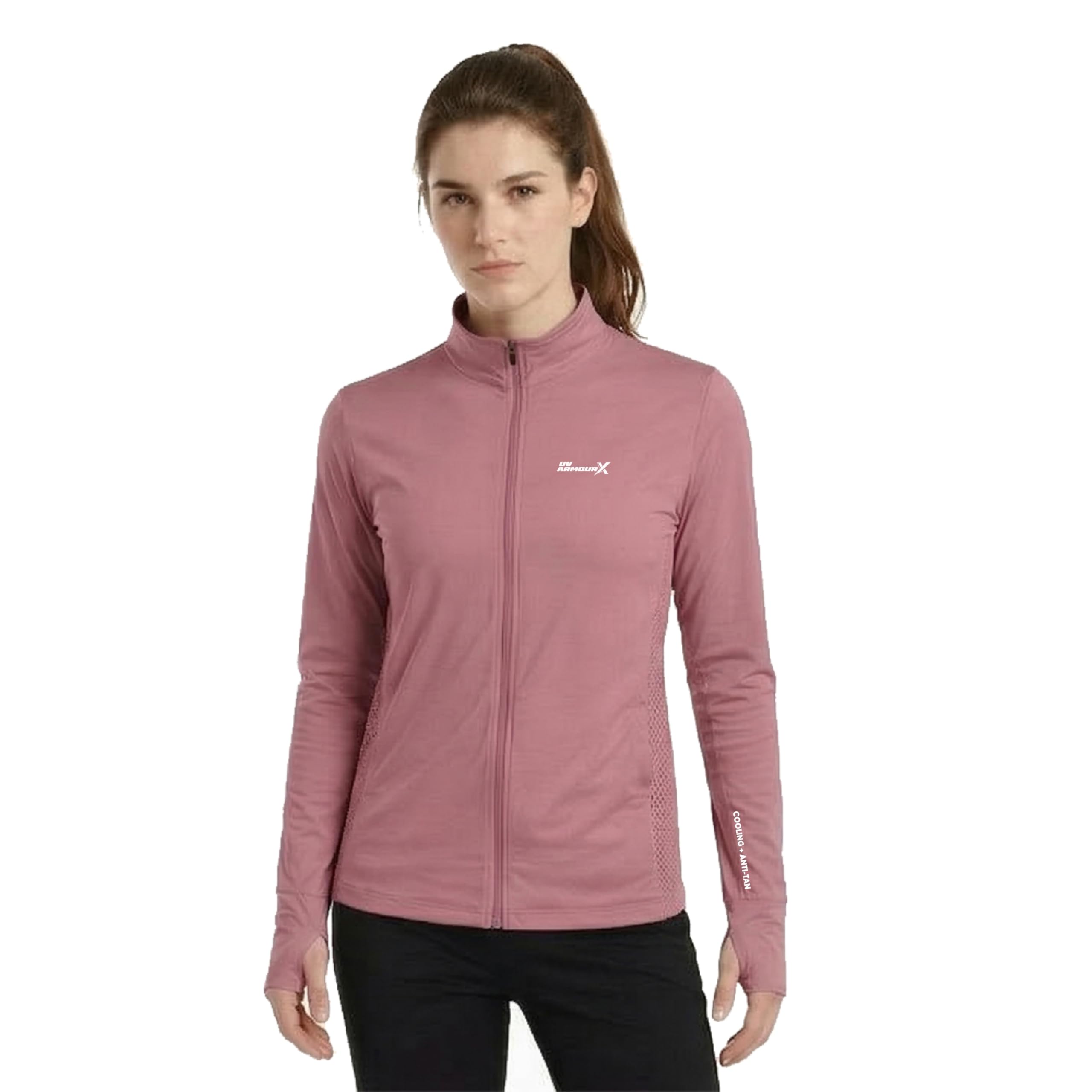 FUNKY MONKEY Womens UV ArmourX UV Protection Sunscreen with Mesh Ventilation Jacket | Anti-Tan Cooling Jacket | Lightweight Quick Dry Summer-image-37