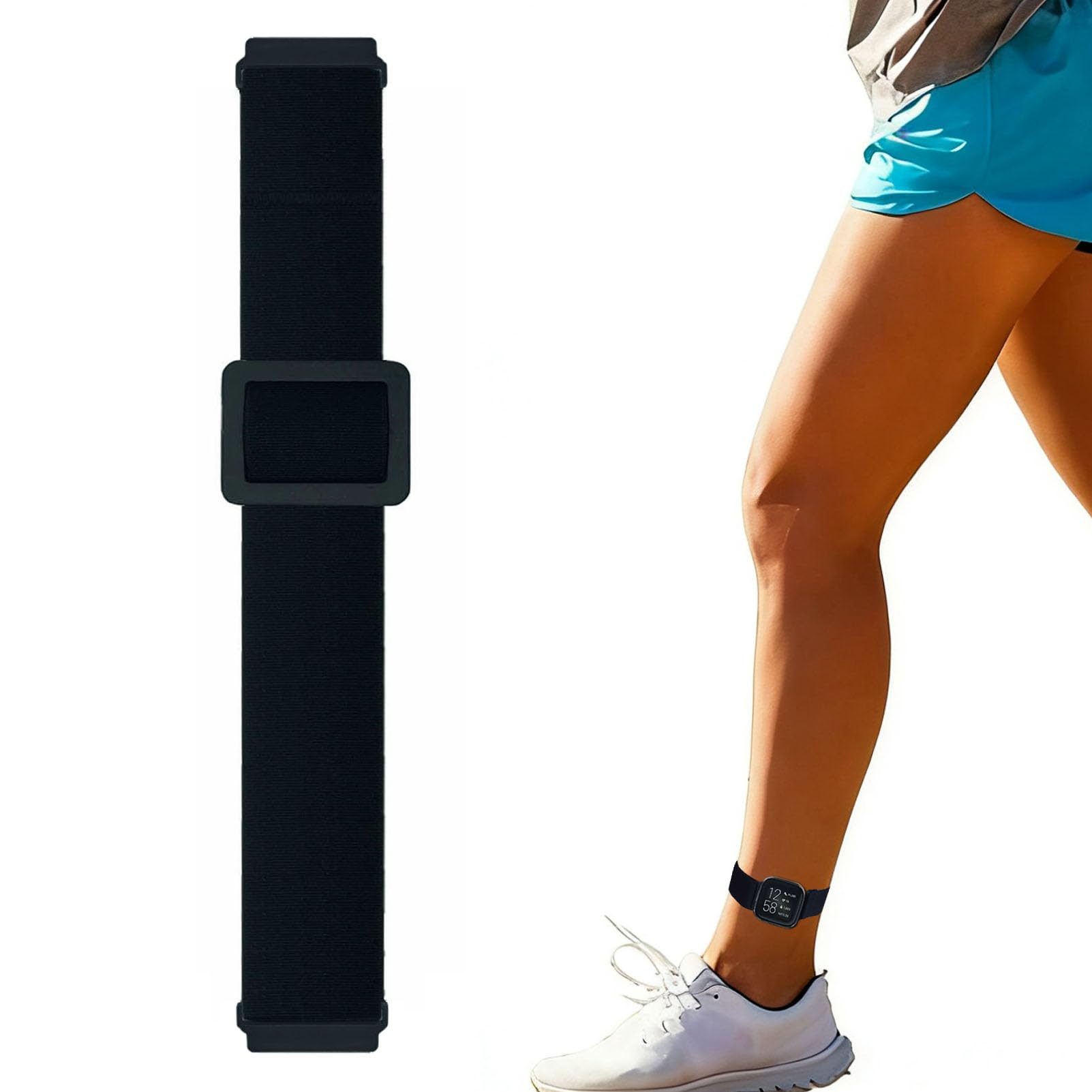 Amazon.co.jp: 調節可能な伸縮性アームバンドまたは足首バンド Fitbit