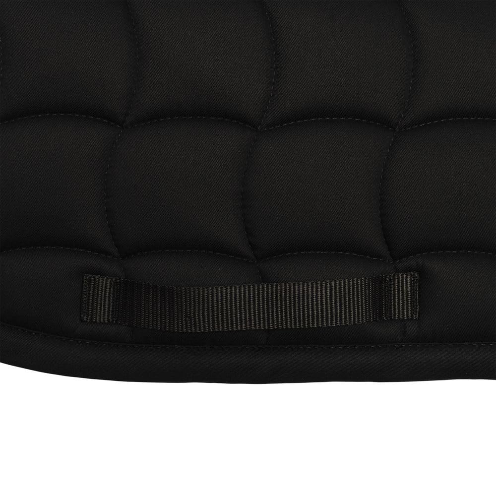 Lux Ceramic Therapy All Purpose Saddle Pad II | Optimal Muscle Relaxation & Blood Flow for Enhanced Training & Comfort | Color Black