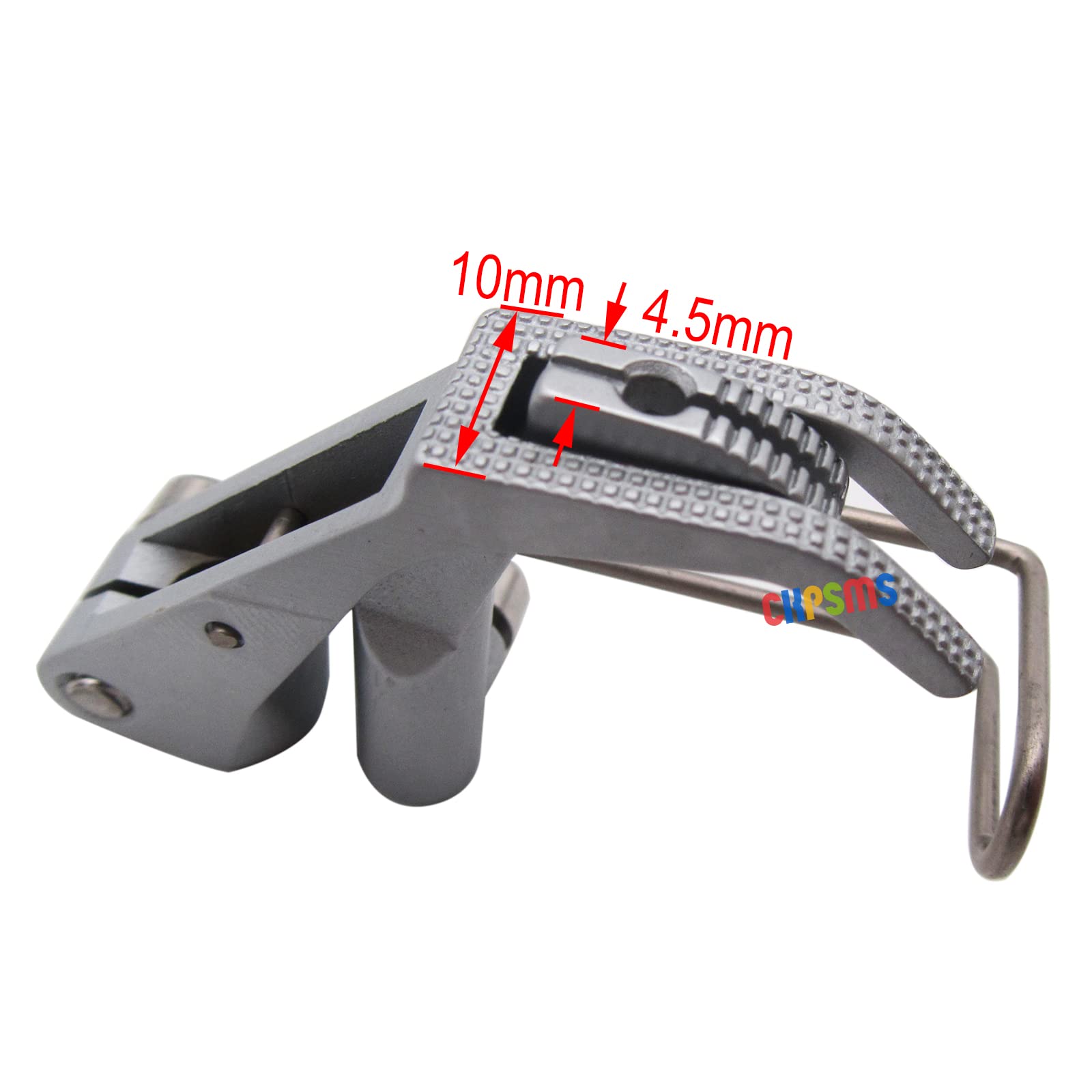 CKPSMS Marque : pied de marche à double bout denté compatible avec/remplacement pour Juki LU-1509, LU-1520, LU-2210, LU-2220 Durkopp Adler Brand 367, 467, 767, 867, 1767 (total de 4 lots)