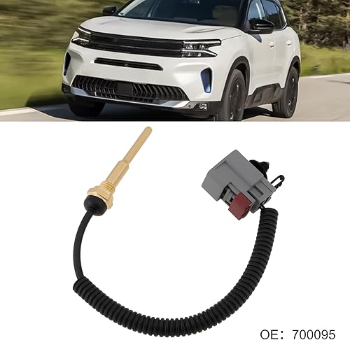 Miniatura 2 de ECSiNG Sensor de temperatura del refrigerante del coche M10*1.5 700095 compatible con Peugeot compatible con Fiat