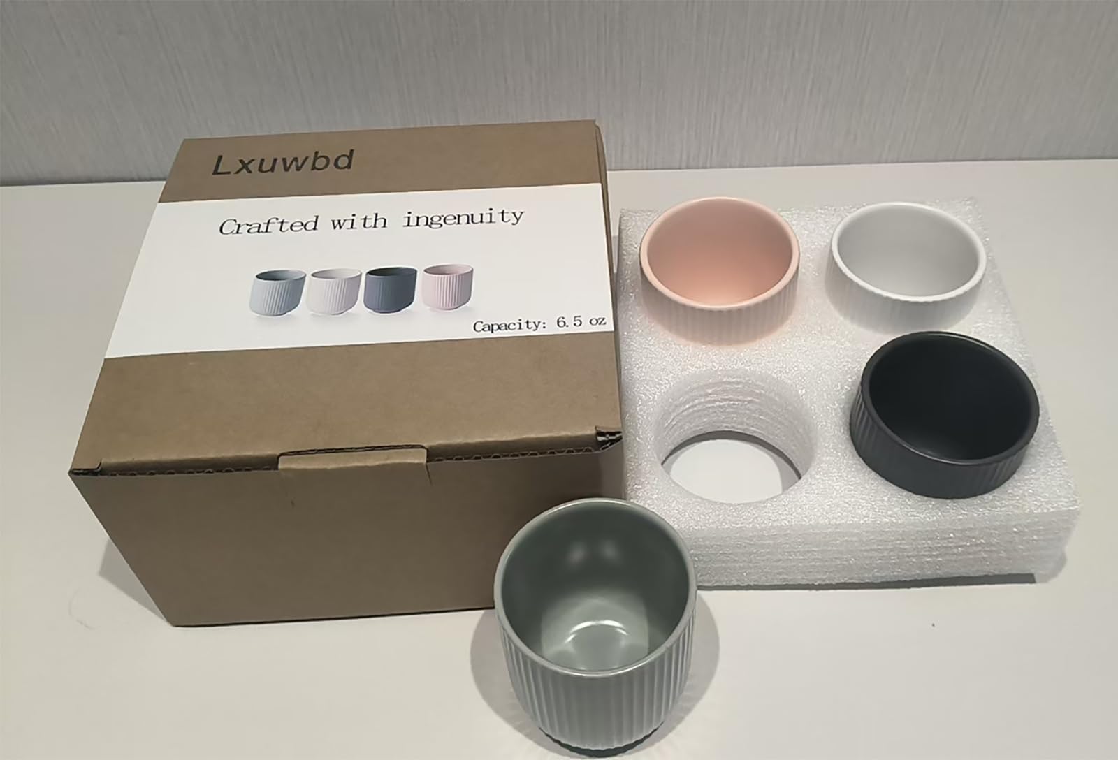 Tazza da tè tradizionale giapponese, tazza da tè cinese, set da tè in ceramica, tazza da tè Yunomi, ciotola da matcha, set da tè matcha (4 colori)