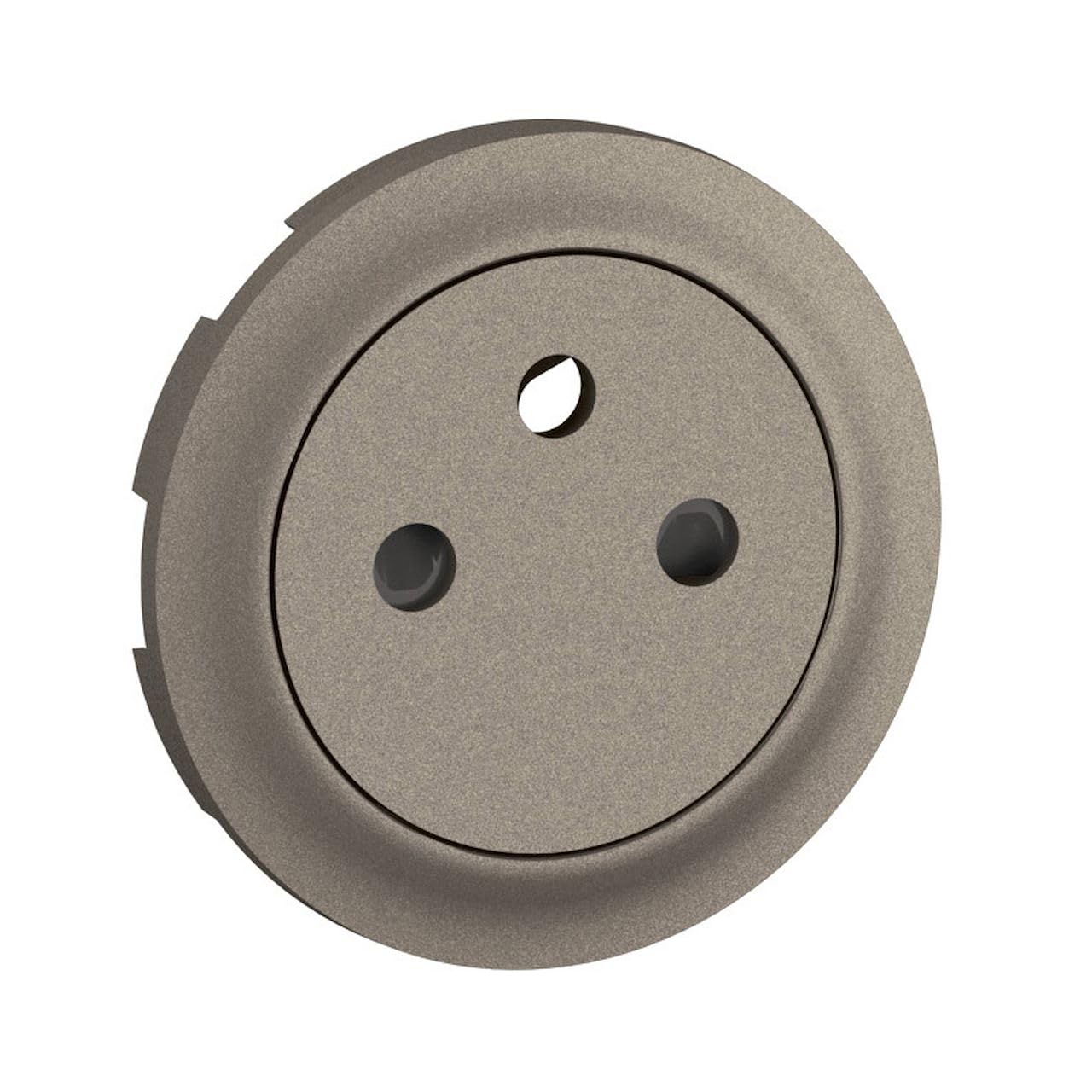Enjoliveur Legrand Céliane CT0111 pour Prise 2P+T Surface Titane
