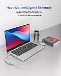 14" Laptop, Celeron N4000 Processor Laptop Computer, 6GB RAM 128GB SSD Ordinateur Portable HD IPS Display, Portable PC Fanless Notebook with Bluetooth/USB 3.0/Mini HDMI for Business Study