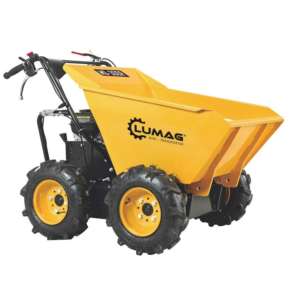 Mini Dumper Petrol Power Barrow With Manual Tip Lumag Gemrnay  Md300R 300Kg 4Wd from B&Q