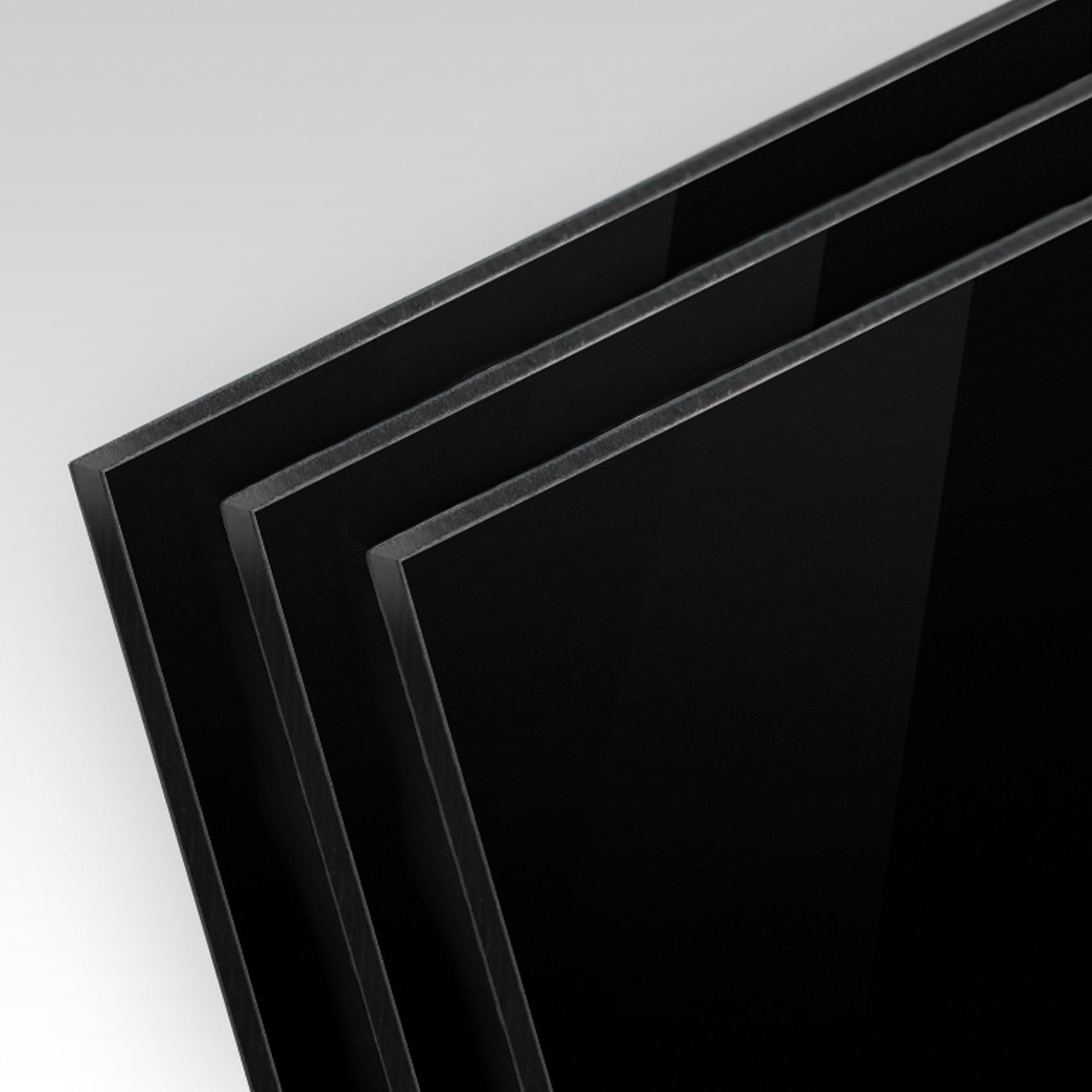 Finest Folia 3 placas aluminio DIN A4, 20 x 30 cm, corte 3 mm, vallas puertas postes, placa blanca, resistente intemperie (3, negro)