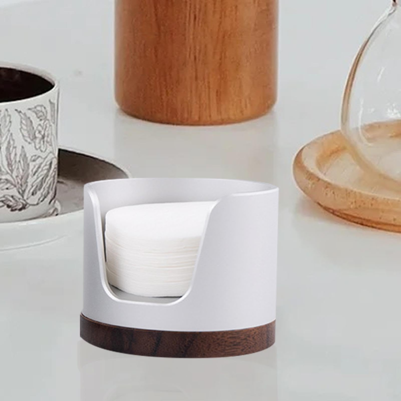 Dozownik filtra do kawy, przenośny uchwyt na filtr do kawy