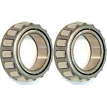 2Pcs Rear Inner Wheel Bearing Set Replacement for Iveco
