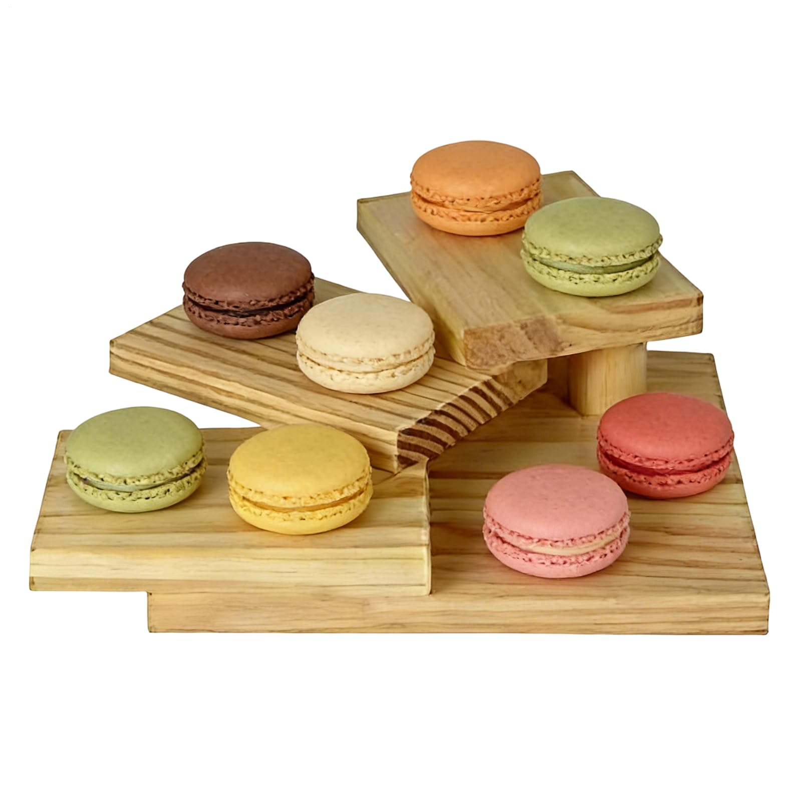 Présentoir en bois à étages pour sushi : gagnez de la place sur vos tables de buffet