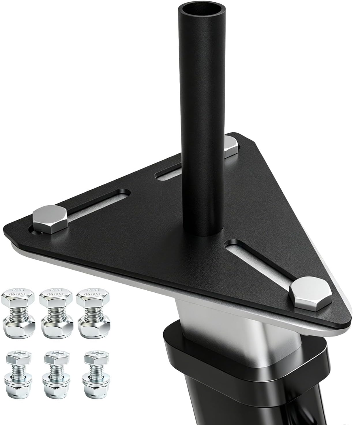 Universal Bike Seat Extender for Fdx 2.0 and 3.0 Models, Adjustable Exercise Bike Seat Adapter Increases Saddle Height by 4.7 Inches, Durable Seat Adapter Extender with Rust-Resistant Coating