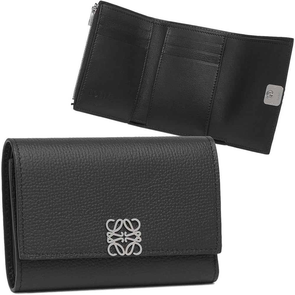 Amazon | [ロエベ] 三つ折り財布 ANAGRAM アナグラム ミニ財布