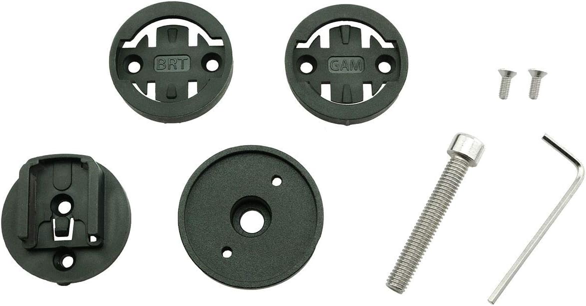 PSCCO Bicycle Stem Top Cap Mount Set MTB Bike Computer GPS Mount Holder