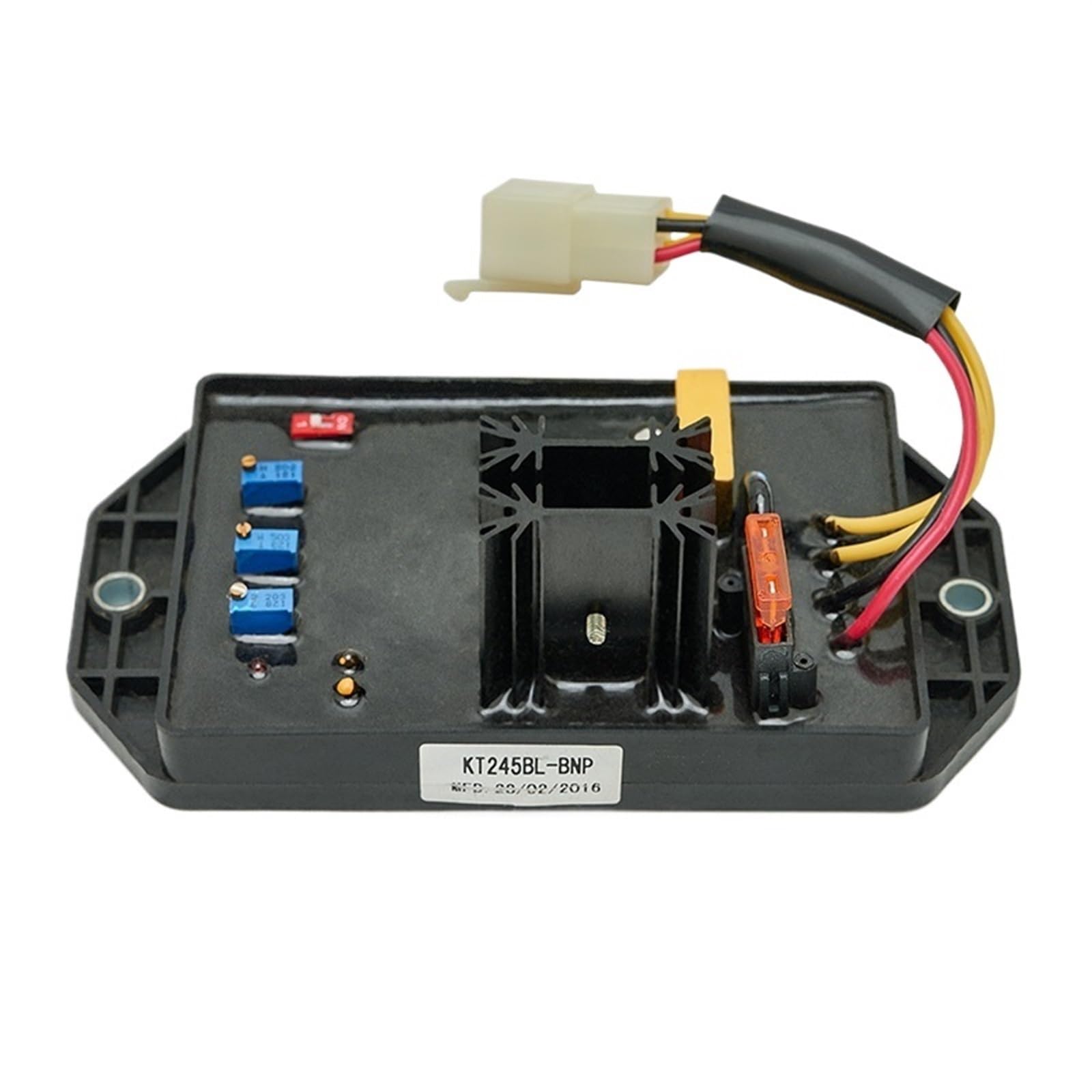 KT245BL-BNP Regulador de Voltaje automático monofásico Regulador de Voltaje automático Cepillo y generador sin escobillas Módulo ajustador estabilizador 5-15kw 4 Cables