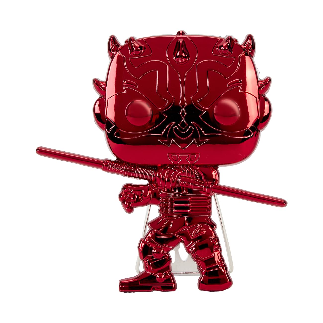 Funko Large POP! Enamel Pin - Star Wars: Darth Maul Enamel Pins - Cute Collectable Novelty Brooch - do plecaków i toreb - Pomysł na prezent - Official Merchandise - Star Wars Fans