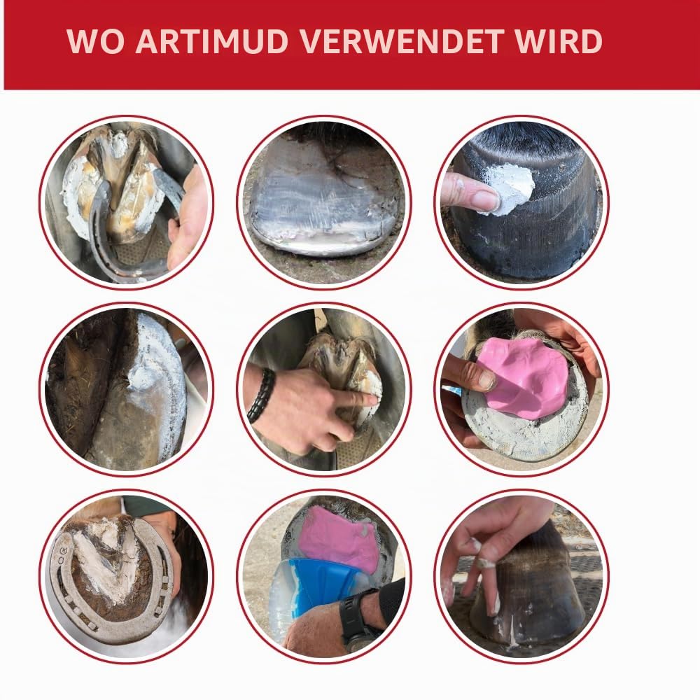 Red Horse Products Artimud antibakterielle Hufpaste (300g)