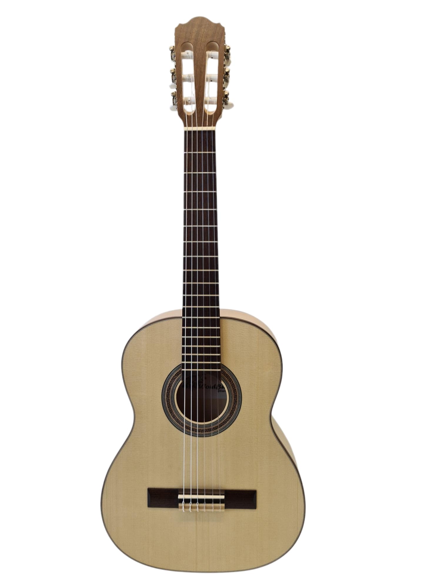 Konzertgitarre 1/2 vollmassiv WoidBua Pro Natura SS100 – massive Fichtendecke & Ahornboden – Kindergitarre für Einsteiger ab 6 Jahren – leichte Bespielbarkeit – ideal für Musikschule & Zuhause