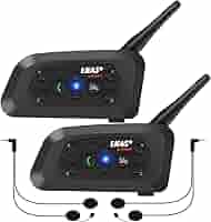 バイク インカム V6Pro 2人同時通話 6人ペアリング IP65防水 Amazon.co.jp: EJEAS バイク インカム V6Pro(2台セット) 2人同時