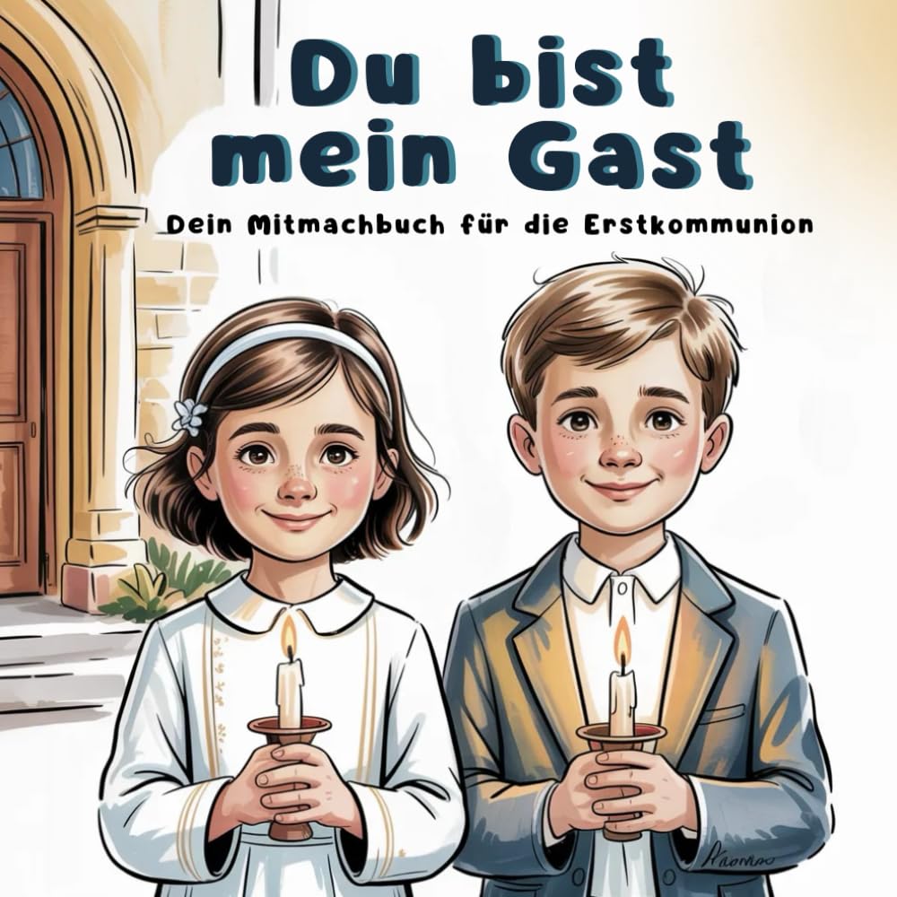Du bist mein Gast: Dein Mitmachbuch für die Erstkommunion