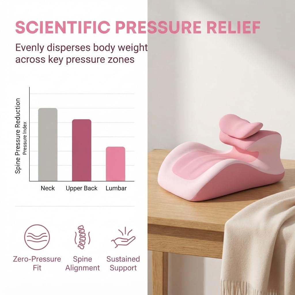 Sex Pillow for Couples, Intimacy Pillow with 3D Memory Foam Ergonomic Wedge (F)