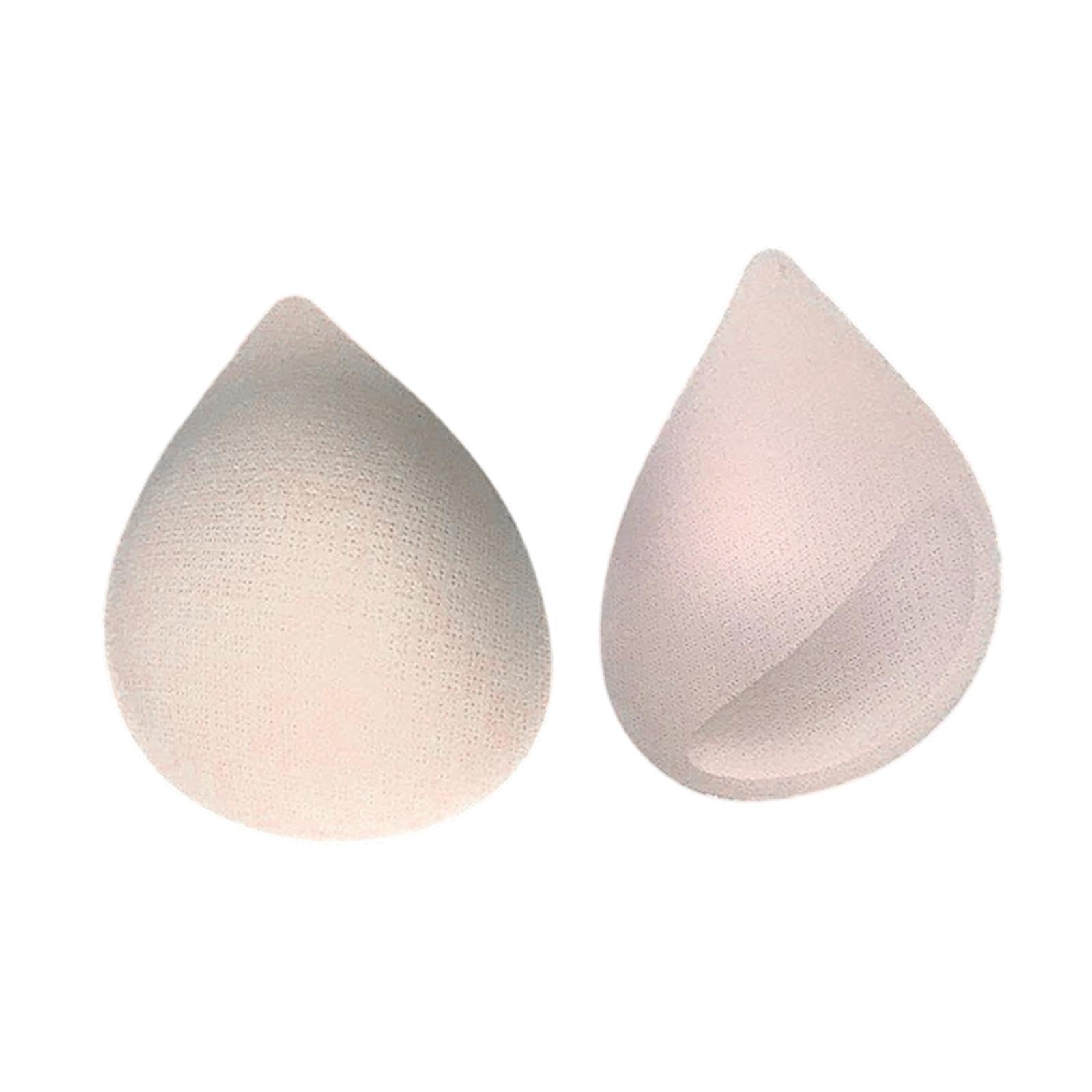 MERISHOPP®2X Bra Cups Inserts Removable Breast Enhancers Inserts Soft Bra Pads Inserts Apricot 15X14X2CM|Clothing Shoes & Accessories|Womens Clothing|Sleep|Breast Forms Enhancers-image-16