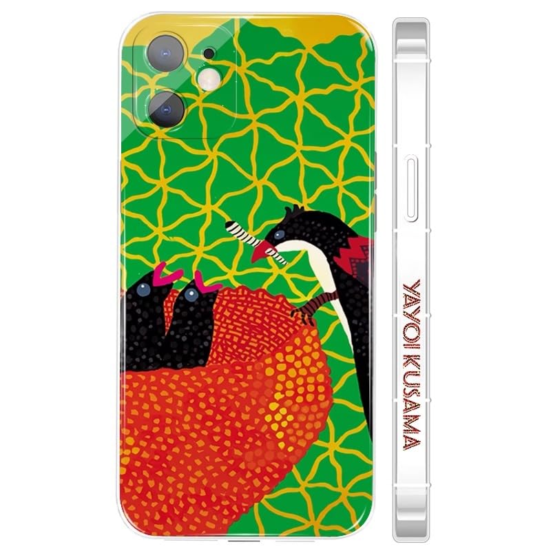 Amazon.co.jp: スマホケース 草間彌生 ットアートドットの名画