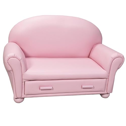 Miniatura 2 de Gift Mark Tumbona tapizada con cajón extraíble, rosa