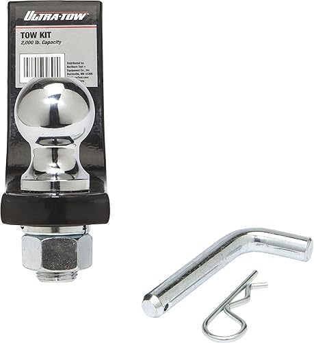 Miniatura 6 de Ultra-Tow Kit de arranque de remolque de 2 pulgadas - Clase II, 2000 libras GTW, caída de 4 pulgadas