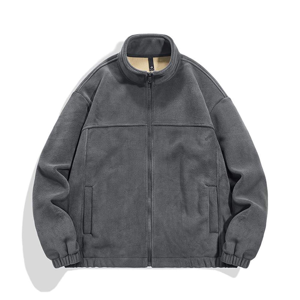 Men Long Sleeve Jacket Youth Fashion Vintage Outdoorjacket Unique Handsome Transitionjacket Casual Personality Trend Baseballjacket