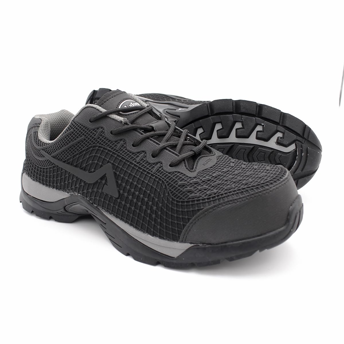 Laforst Mens Electron Synthetic Composite Toe ESD Server Nonskid Athletic Lace Up Black 7.5