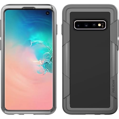 Pelican Samsung Galaxy S10+ Case - Voyager (Clear/Grey)