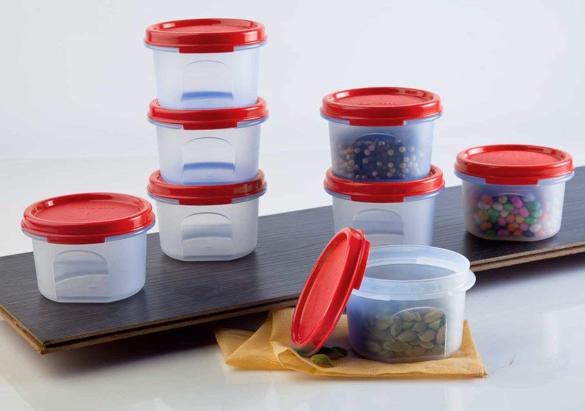 See full amazon price history chart for Tupperware Tupin Plastic Container - 200 ml, 4 Pieces, Multicolored Tupperware Tupin Plastic Container - 200 ml, 4 Pieces, Multicolored (B07MKKS9VS) Amazon Price History, Amazon Price Tracker