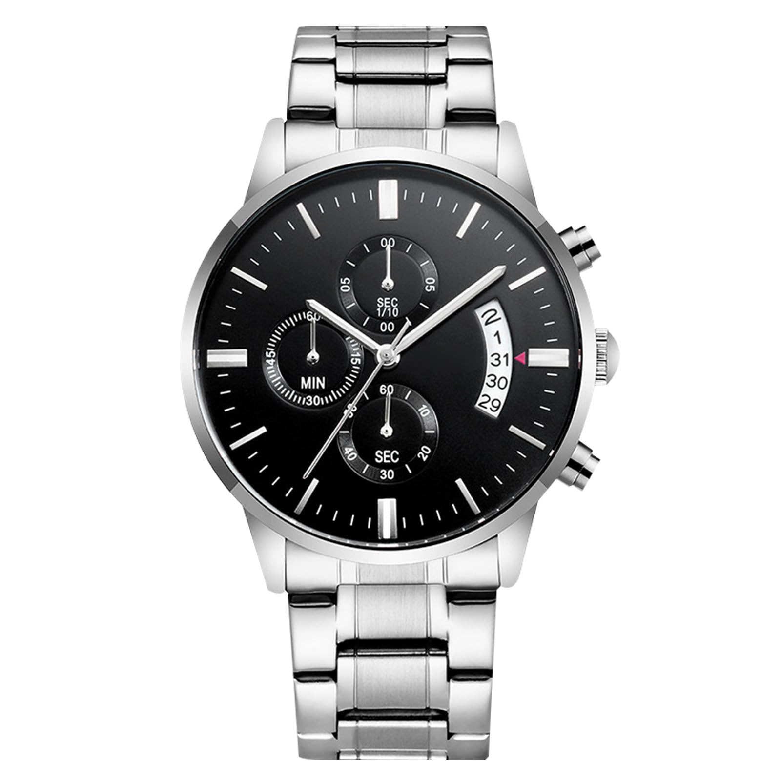 RORIOS Men s Analogue Quartz Business Watches Luminous Waterproof Wrist Watch